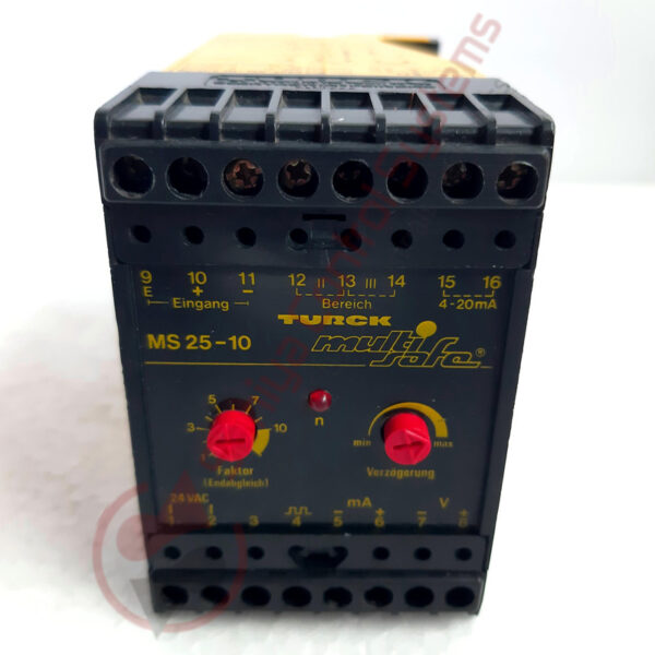 TURCK MS 25-10 MULTI SAFE TACHOMETER