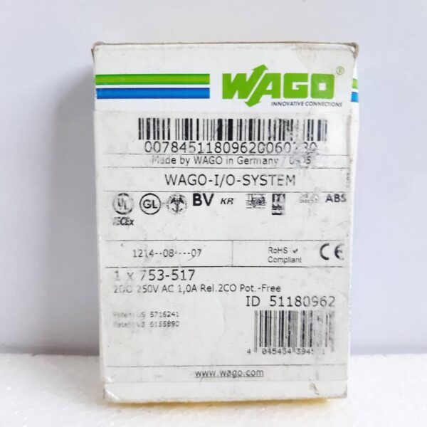 WAGO 753-517 DIGITAL OUTPUT MODULE