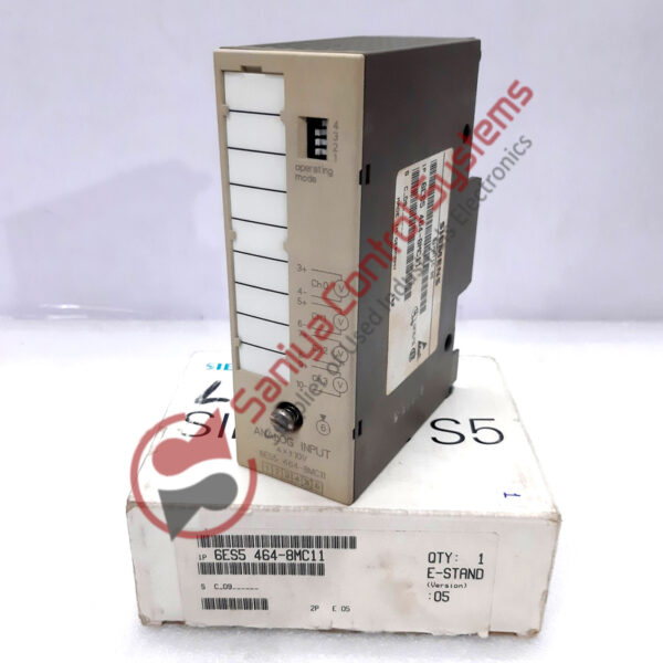 SIEMENS 6ES5 464-8MC11 ANALOG INPUT MODULE