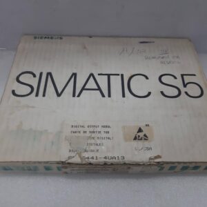 SIEMENS SIMATIC S5 6ES5 441-4UA13 OUTPUT MODULE
