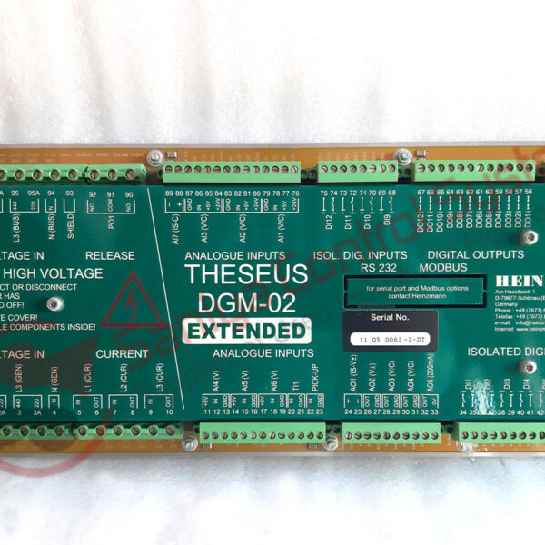 HEINZMANN THESEUS DGM-02 DIGITAL EXTENDED CONTROL PANEL