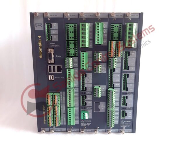 DEIF DELOMATIC 4 CONTROL UNIT WITH DU-2 MKII DISPLAY