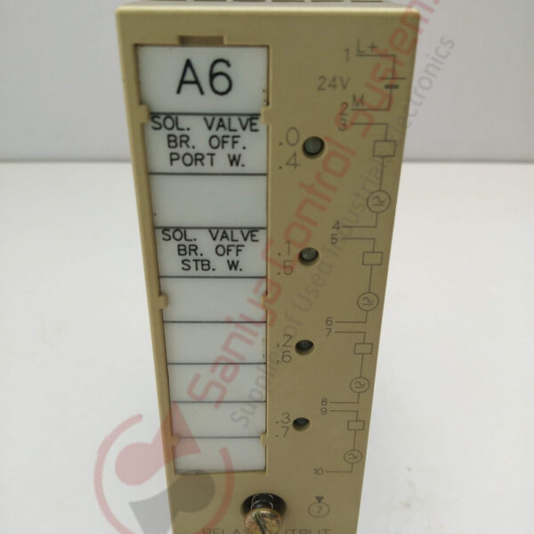 SIEMENS SIMATIC S5 6ES5 452-8MR11 RELAY OUTPUT MODULE