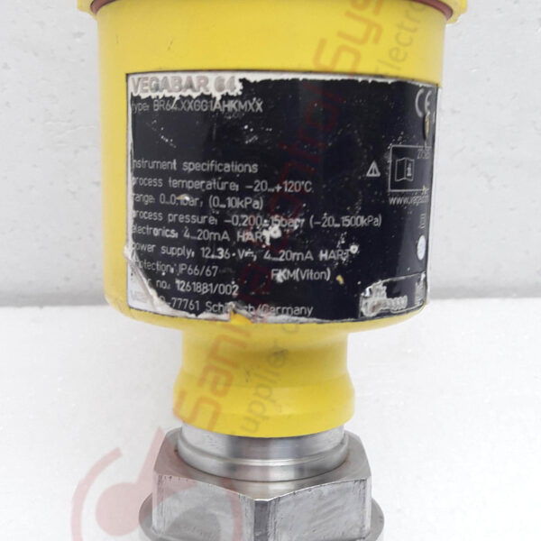 Vega Vegabar 64 BR64.XXGG1AHKMXX Pressure Transmitter
