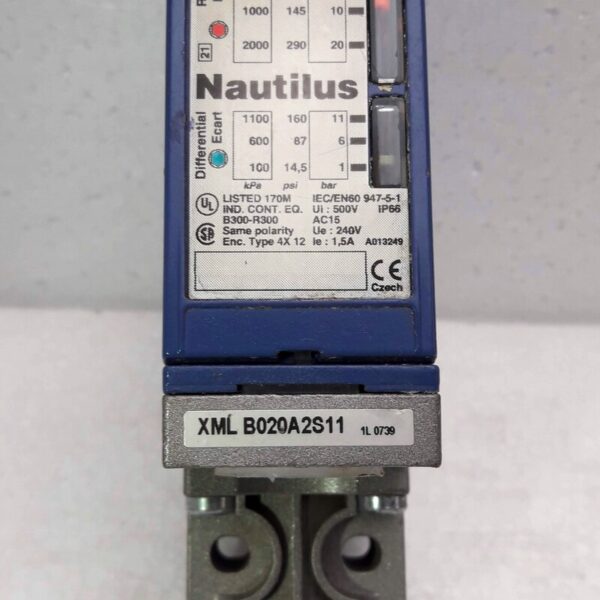 Telemecanique Nautilus XML B020A2S11 Pressure Switch
