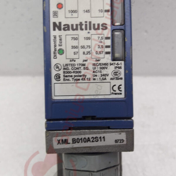 Telemecanique Nautilus XML B010A2S11 Pressure Switch
