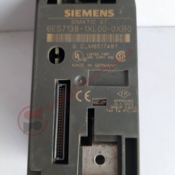 Siemens Simatic S7 6ES7138-1XL00-0XB0 Plc Module
