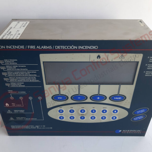 MARINELEC ATHENA FIRE DETECTION ALARM MONITOR