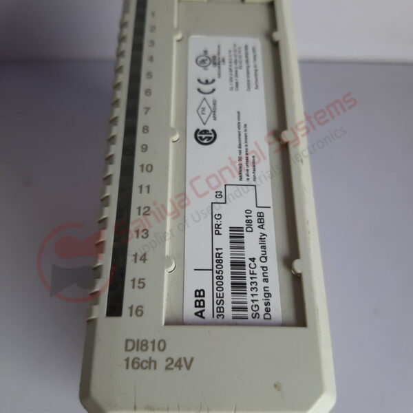 ABB DI810 16CH 24V DIGITAL INPUT MODULE