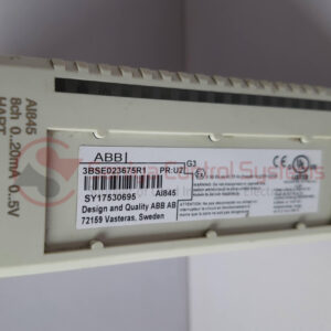 ABB AI845 ANALOG INPUT MODULE 3BSE023675R1