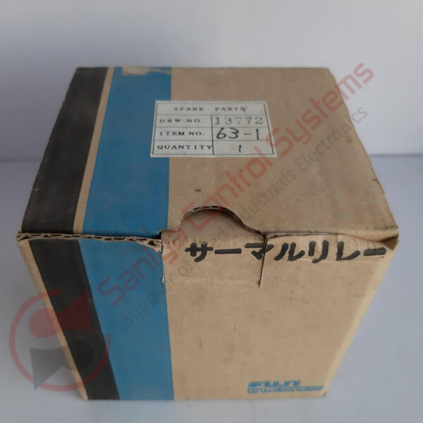 FUJI ELECTRIC TR-0NL THERMAL OVERLOAD RELAY 