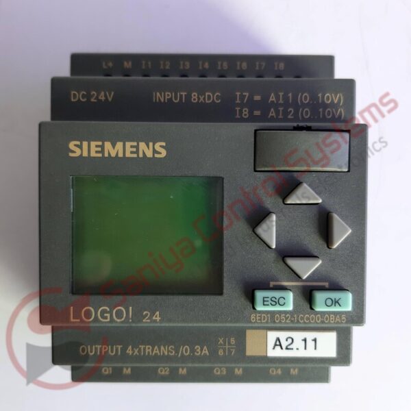 Siemens 6ED1 052-1CC00-0BA5 Logo Module