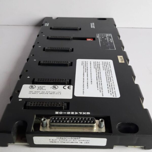 Ge Fanuc IC693CHS398F Base 5-Slot Expansion Rack