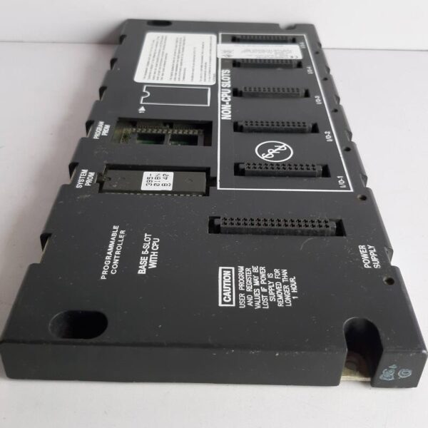 Ge Fanuc IC693CPU313V Base 5-Slot With Cpu