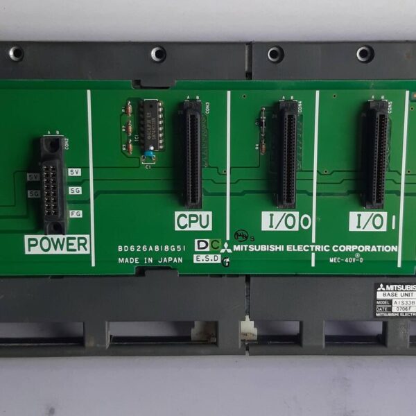 Mitsubishi A1S33B Plc Base Unit