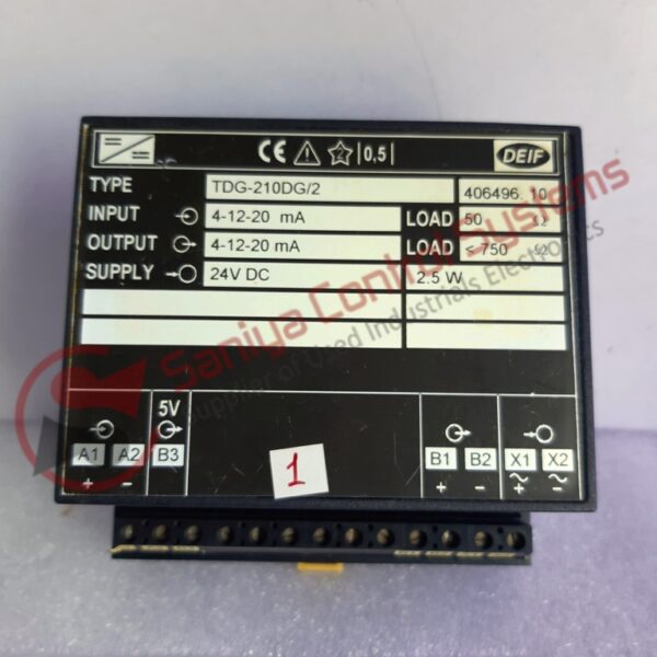 DEIF TDG-210DG/2 TRANSDUCER