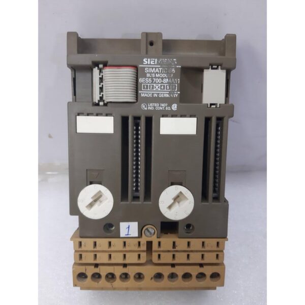SIEMENS 6ES5 700-8MA11 SIMATIC S5 BUS MODULE