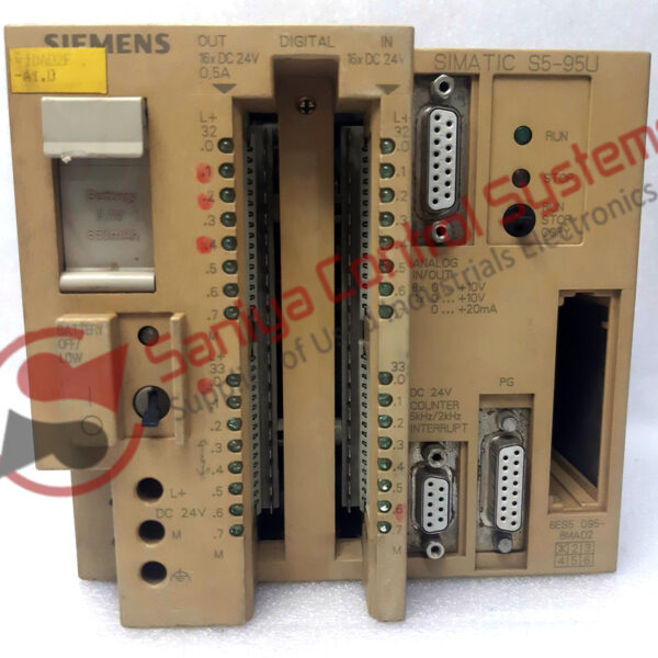 Siemens Simatic S5 6ES5 095-8MB02 Cpu Module