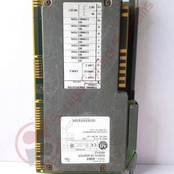 Allen Bradley 1771-ASB/E Remote I/O Adapter Module