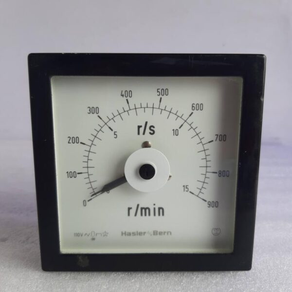 Hasler Bern 110V Meter 0.900 R/MIN