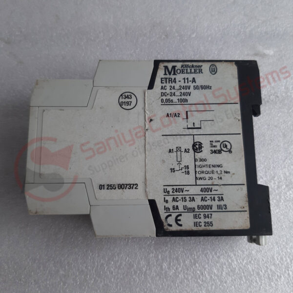Moeller ETR4-11-A Timer Relay