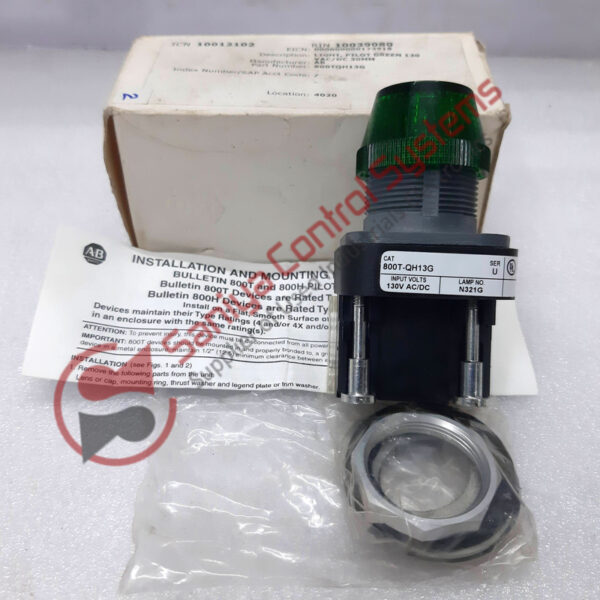 ALLEN BRADLEY 800T-QH13G PUSH BUTTON