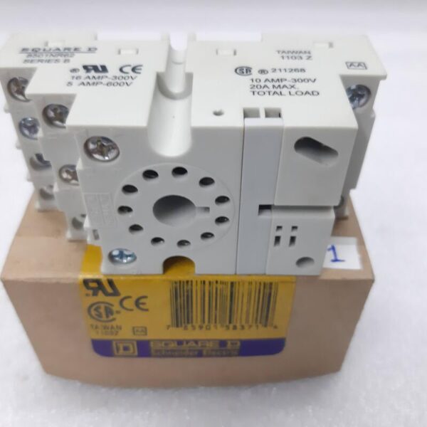 SCHNEIDER 8501NR62 RELAY SOCKET