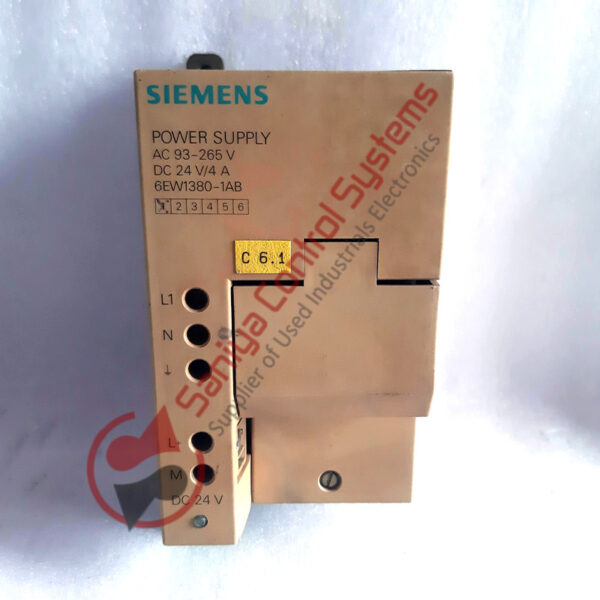 SIEMENS 6EW1 380-1AB POWER SUPPLY