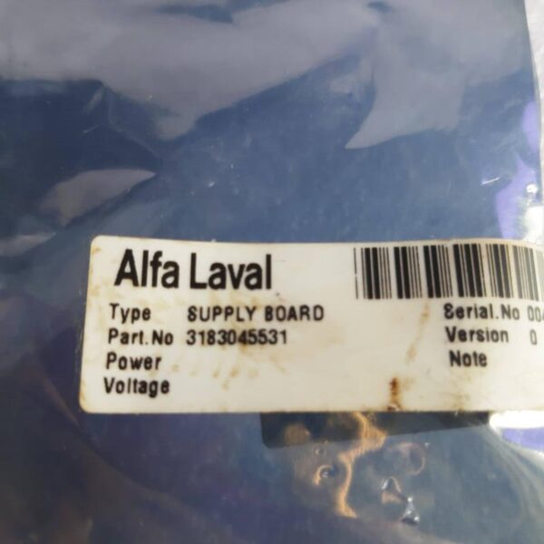 Alfa Laval 3183045531 Supply Board