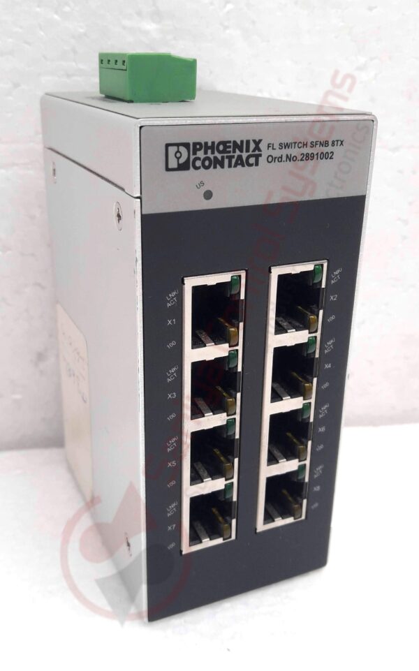 PHOENIX CONTACT FL SFNB 8TX ETHERNET SWITCH