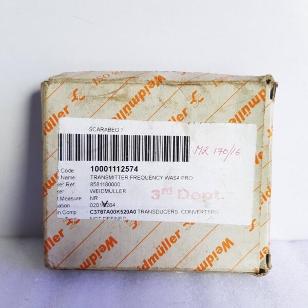 WEIDMULLER WAS4 PRO FREQ ANALOG SINGAL ISOLATOR