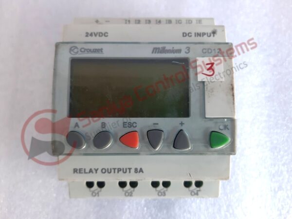 CROUZET 88970041 MILLENIUM 3 CD12 LOGIC CONTROLLER