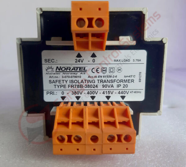 NORATEL FR78B-38024 SAFTEY  CONTROL TRANSFORMER