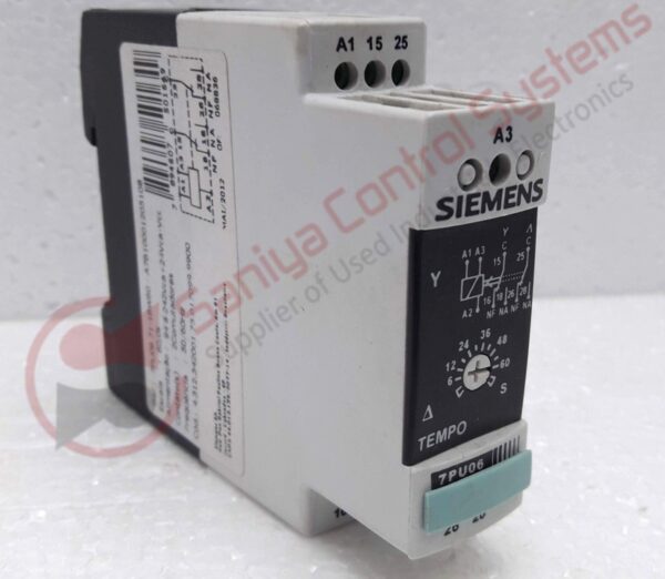 SIEMENS 7PU06 71-1BW60-A7B10001205108 TEMPO RELAY
