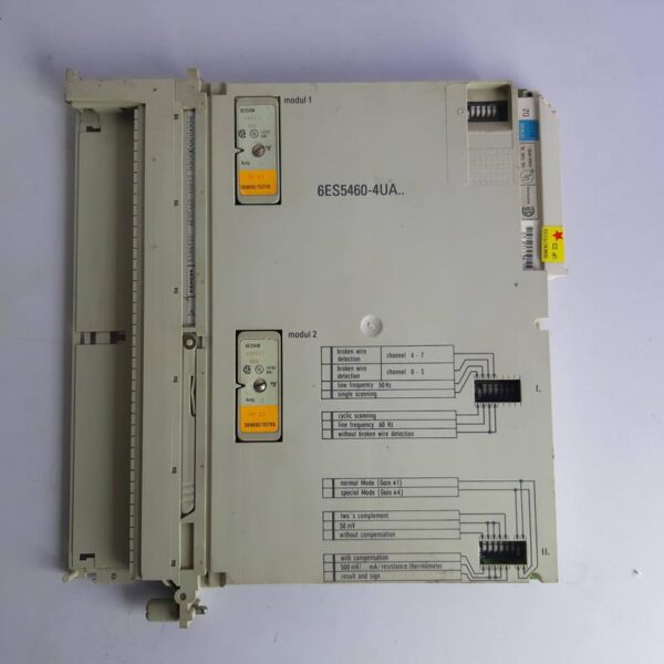SIEMENS 6ES5 460-4UA12 ANALOG INPUT MODULE