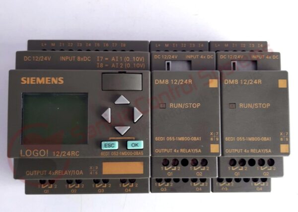 SIEMENS 6ED1 052-1MD00-0BA5 LOGO MODULE