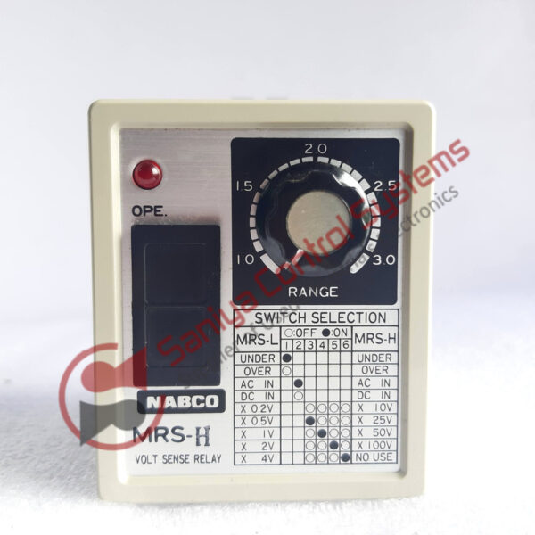 NABCO MRS-H VOLT SENSE RELAY DC24