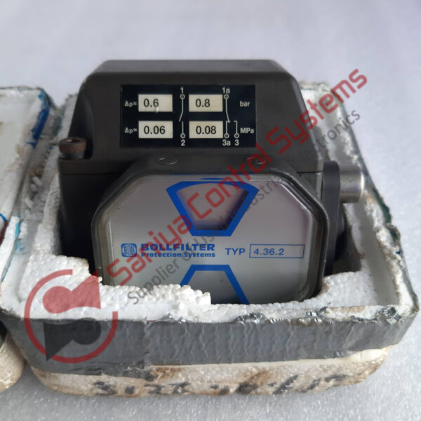 BOLLFILTER 4.36.2 DIFFERENTIAL PRESSURE INDICATOR
