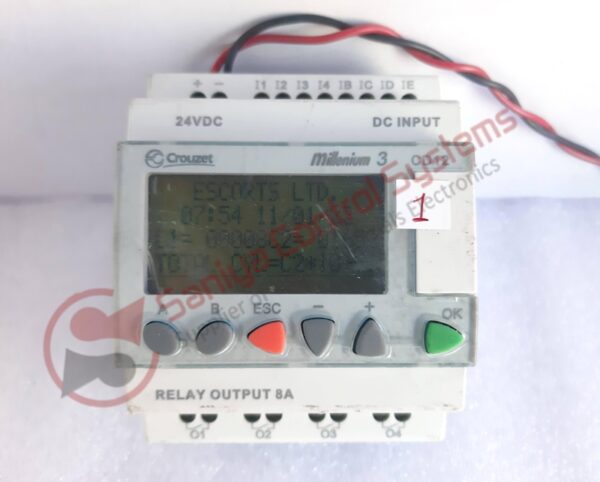 CROUZET 88970041 MILLENIUM 3 CD12 LOGIC CONTROLLER
