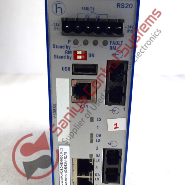 HIRSCHMANN RS 20 RAIL ETHERNET SWITCH