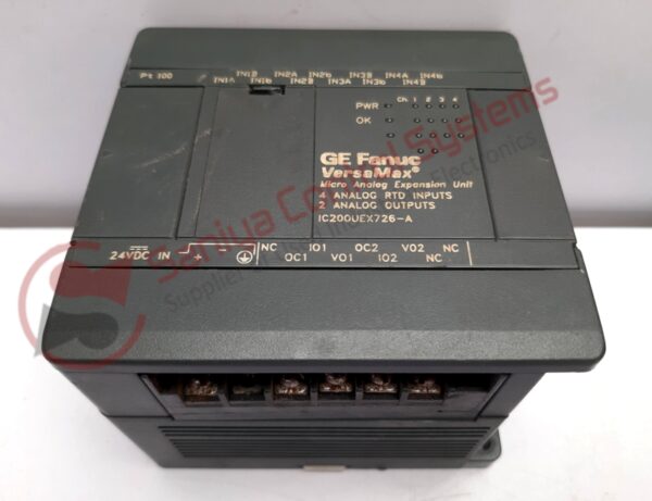 GE FANUC IC200UEX726-A MICRO ANALOG EXPANSION UNIT