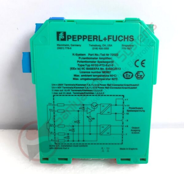 PEPPERL FUCHS KFD2-PT2-Ex1-5 POTENTIOMETER CONVERTER