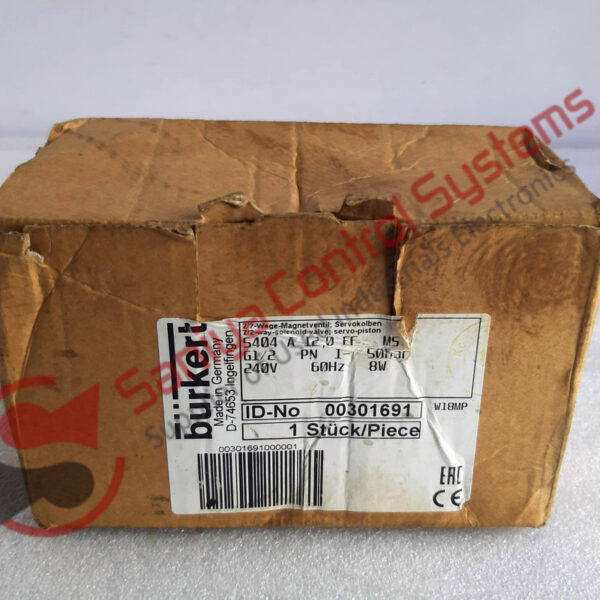 BURKERT D-74653 SOLENOID VALVE