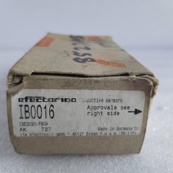 EFECTOR IB0016 IBE2020-FB0A INDUCTIVE SENSOR