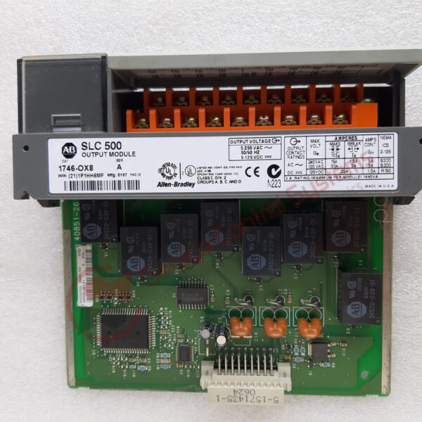 ALLEN BRADLEY 1746-OX8 SLC 500 DIGITAL OUTPUT MODULE