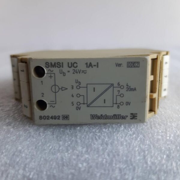 WEIDMULLER SMSI UC 1A-1 CURRENT MONITOR 802492