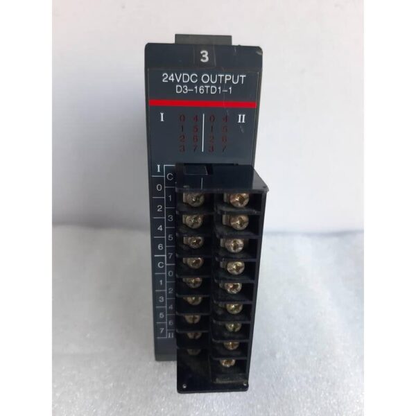PLC DIRECT D3-16TD1-1 24VDC OUTPUT MODULE