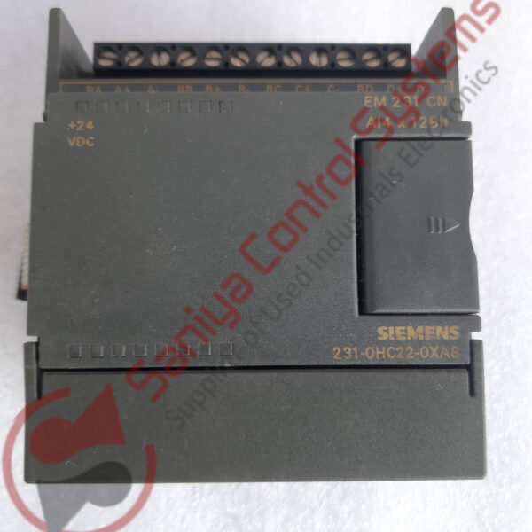 SIEMENS 6ES7 231-OHC22-0XA8 ANALOG INPUT MODULE