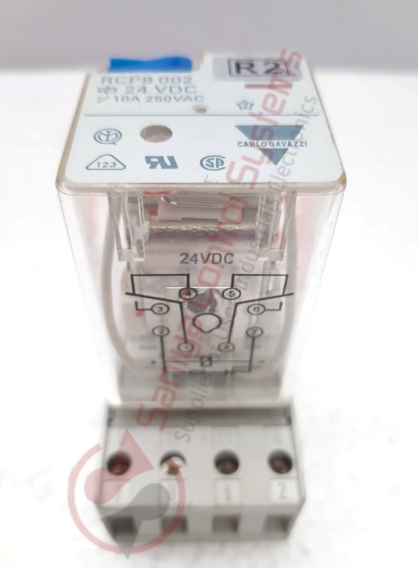 CARLO GAVAZZI RCP8002 24V DC RELAY