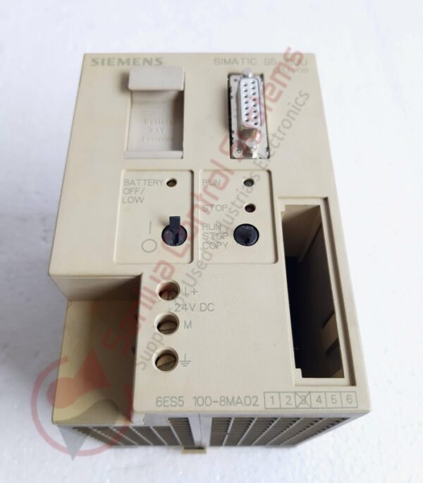 SIEMENS 6ES5 100-8MA02 SIMATIC S5 CPU